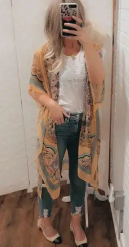 Woven Heart boho kimono