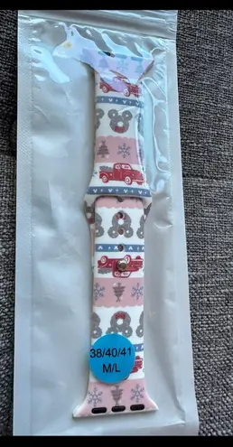 Pixie Lee and Co Walt Disney Christmas Tree Farm Apple Watch Band Size M/L 38/40/41 Multiple