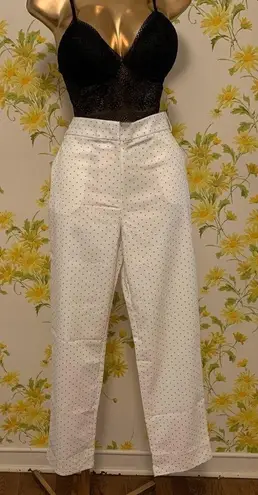 OVI Printed ankle pants white size L