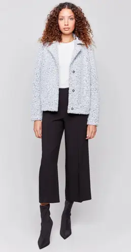 NWT Charlie B Bouclé Knit Short Coat