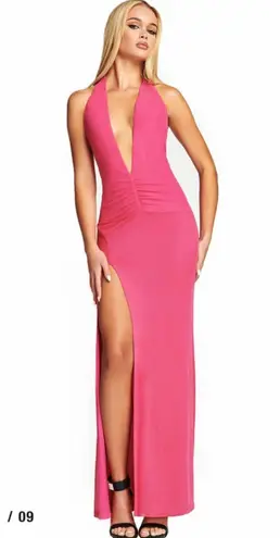 strapless open back dress GEM MINI DRESS main image 0
