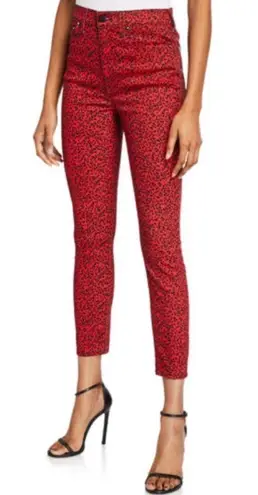 Alice + Olivia  "Good" High-Rise Ankle Skinny Jeans