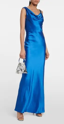 Veronica Beard Sanderson Dress in Azure Blue, Size 4, $698
