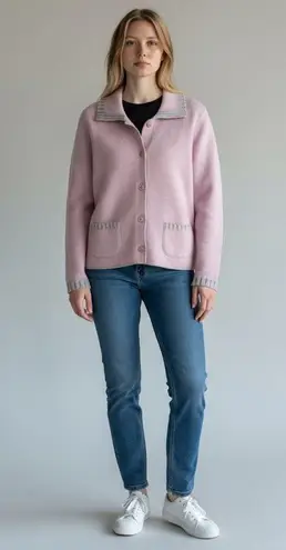 💜 Lucia 100% Pure New Wool Lavender Jacket (Sz US 10 / M