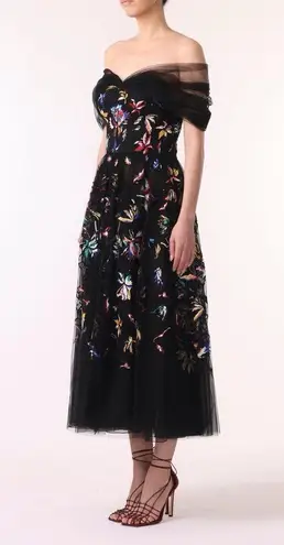 Jason Wu Collection Tulle Off-Shoulder Cocktail Dress Size 10, NWT Retail $3,395