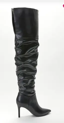 Shoedazzle Leather Boots