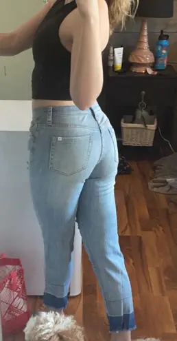 Melrose and Market Light Washed Mom Jeans 