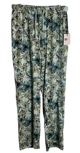 Beach Riot Blue Lagoon Beach Pants Wide Leg Size Medium multi color coastal