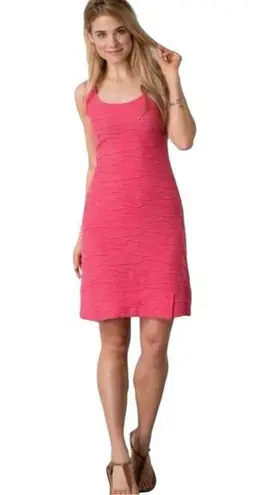 Horny Toad Sorbet Pink Samba Wave Tank Dress