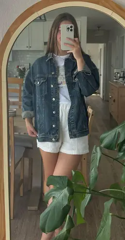 American Eagle Oversized Denim Jacket