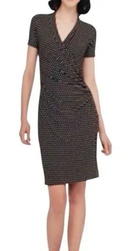 Norma Kamali NEW Black Short Sleeve Side Draped Dress