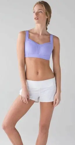 Lululemon  Ta Ta Tamer III Convertible Sports Bra in Lavender Size 34C