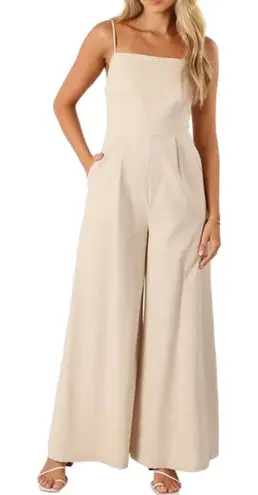 Petal and Pup NWT Lila Wide Leg Cotton & Linen Jumpsuit S