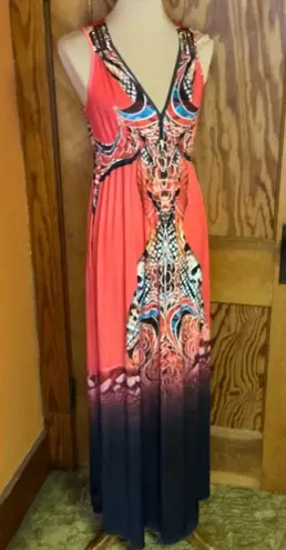 Venus bright sexy summer maxi dress
