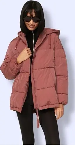 OOF Pink Puffer Jacket