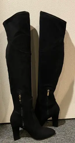 Ivanka Trump NWOB Saffri Over The Knee Faux Suede Boots