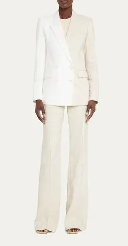 Veronica Beard Two Toned Linen Braeton Dickey Jacket Size 4 NWT