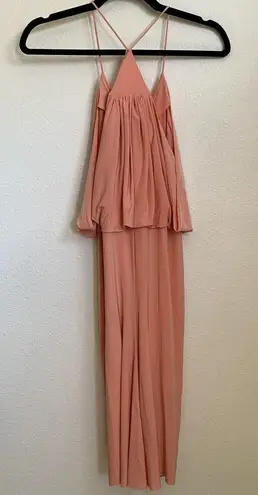 MISA Los Angeles NWT Domino Knee Length Dress in Pink