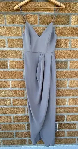 Shona joy Core Cocktail Dress - Grey size 2
