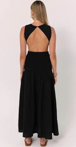 SNDYS Lottie Dress in Black Small New Womens Maxi Gown