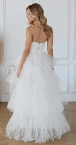 Untamed Petals Tulle Bridal Ballgown