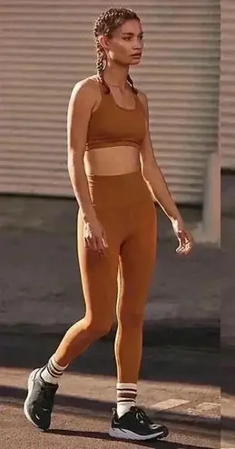 Free People  Movement High-Rise 7/8 Happiness Runs Leggings Small NWOT $70