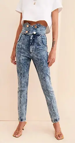 Alice McCALL We Dissolve Acid Wash Skinny Jeans sold at Free People Size: 2 - Image 1