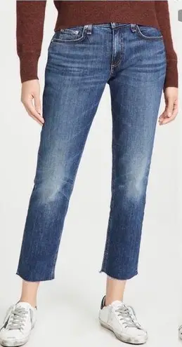 Rag and Bone  Dre Low Rise Slim Boyfriend Jeans