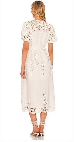 Tularosa  Annie Midi Dress in White