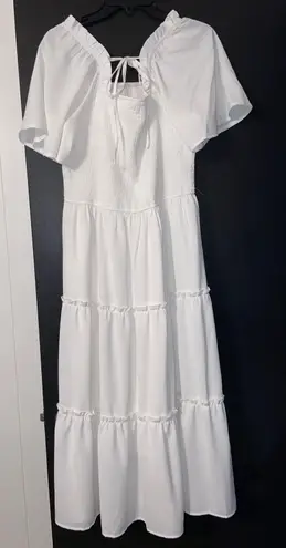 Amazon White Maxi Dress