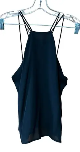 Love & Love Black Sleeveless Camisole Blouse Size Small