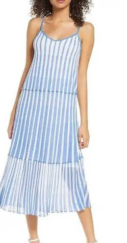 Foxiedox NWT Blue and White Spaghetti Strap dress