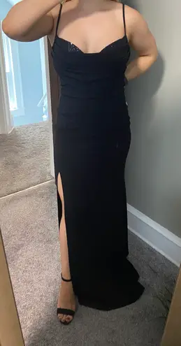 Symphony Black Tie Gown
