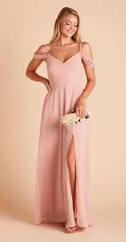 Birdy Grey NWT DEVIN CONVERTIBLE DRESSCHIFFON DUSTY ROSE Size Small