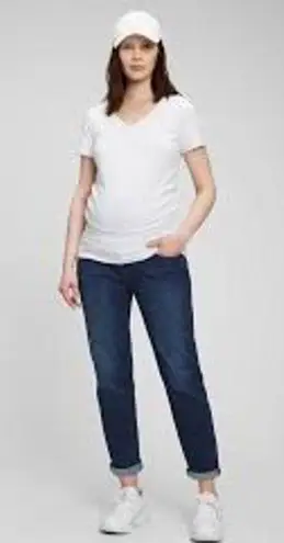 Gap  Jeans Maternity True Waistband Full Panel Girlfriend Jeans Womens Size 29 8L