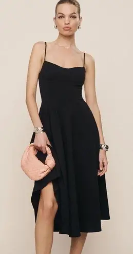 Reformation Serene Knit Organic Midi Dress Small B2442 - Image 4