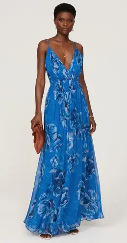 H by Halston Halston Mindy Gown Blue