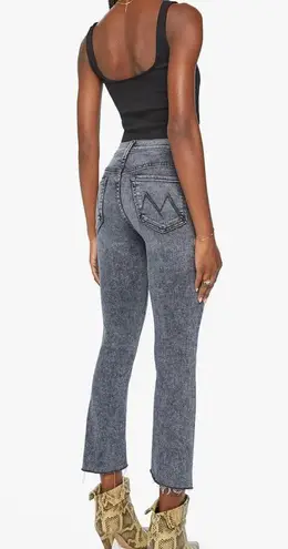 MOTHER The Insider Crop Step Fray in Train Stops Size 25 EUC Gray