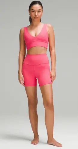 Lululemon Align V-Neck Bra Color: Lip Gloss 