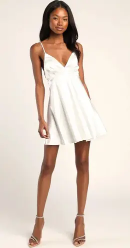 Lulus White Skater Dress