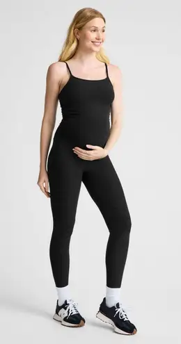 Beyond Yoga Beyond the Bump Spacedye Uplevel Maternity Jumpsuit Size Large