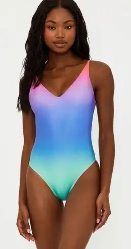 Beach Riot Reese One-Piece Swimsuit in High Tide Ombre L