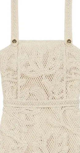 Maje exclusive macrame dress