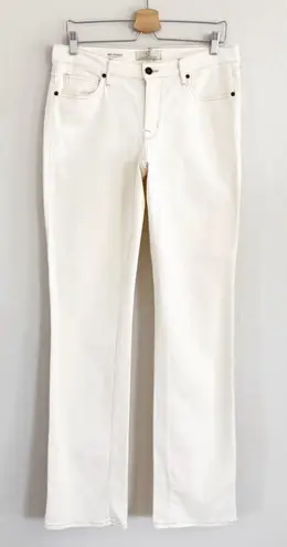 CJ by Cookie Johnson White Faith Straight Leg Jeans Size 30