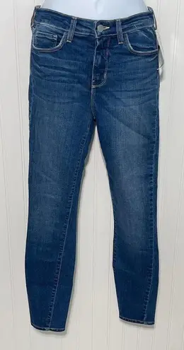 L'Agence L’Agence Margot High Rise Skinny Jeans Medium Wash Women’s Size 25 New With Tags