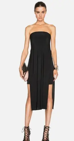 Helmut Lang Faint Draped Strapless Dress size 4