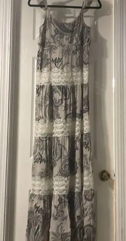 Jovovich Hawk EUC maxi paisley dress