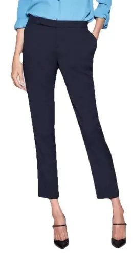 Equipment Femme Women’s Blue Polyester Ankle Trousers Size 4