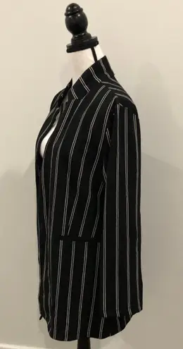 Fashion Magazine Striped Blazer