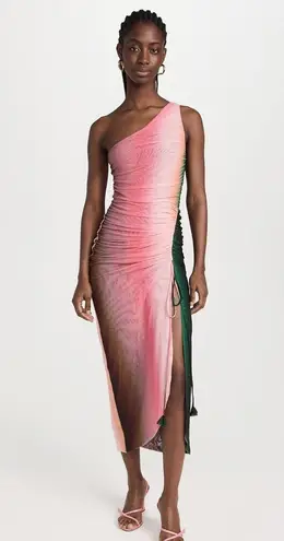 MISA Los Angeles Miss Serena Dress Cali Ombré XS NWT MSRP $395